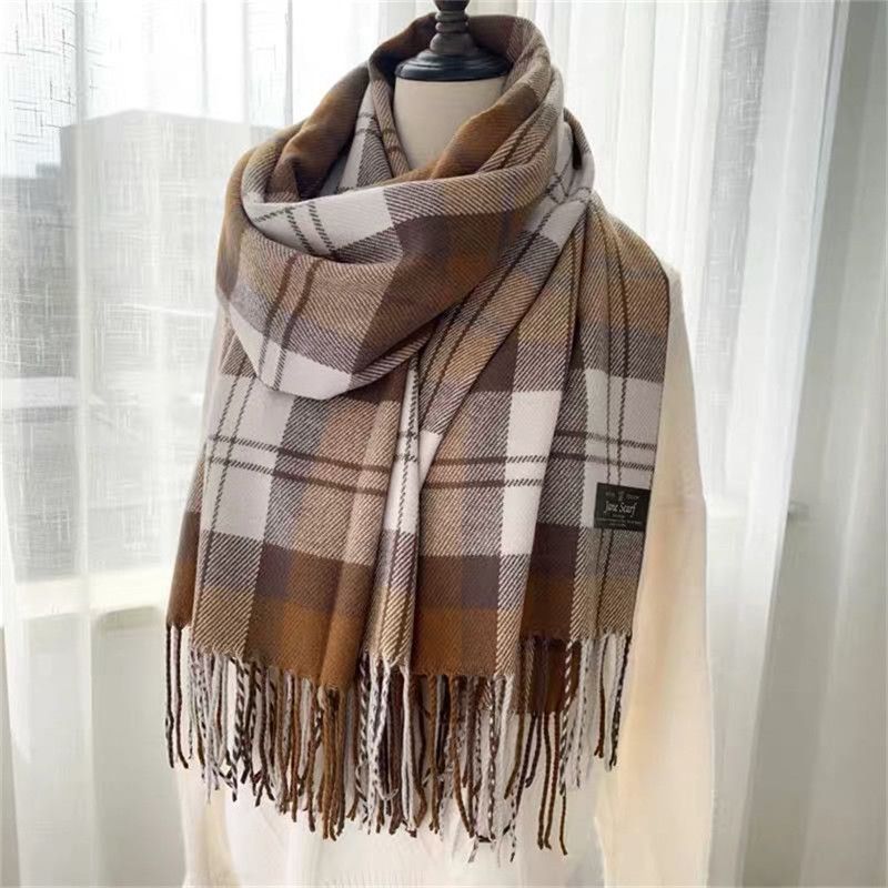 Fashion Everything Explosive Small Fresh Korean Scarf Casual Trend Autumn And Winter Discount Promotion 11 Specification drawing