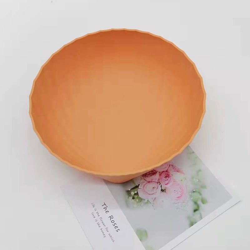 创意水果沙拉盘创意可爱家用菜盘子零食盘子彩色贝壳盘尺寸27*7。5详情图4