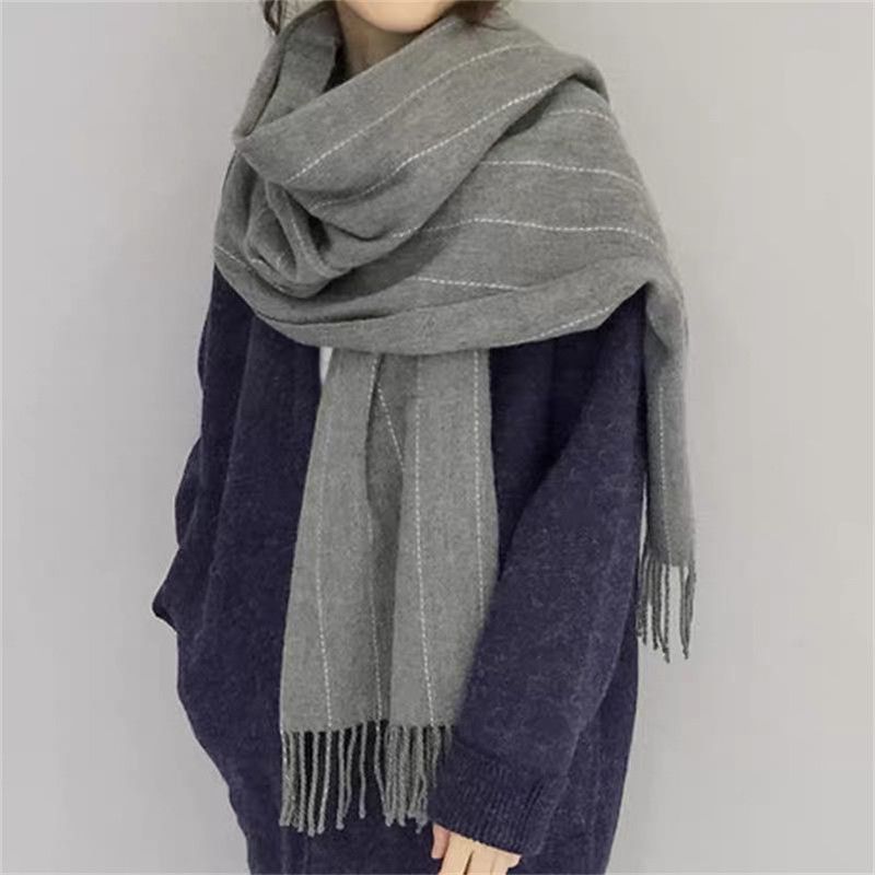 Fashion Everything Explosive Small Fresh Korean Scarf Casual Trend Autumn And Winter Discount Promotion 18 details Picture