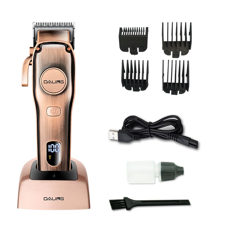 DALING-1215USB oil-head electric clipper, Hair clipper, professional electric clipper for barber shops, high-power hair clipper, hairdressing scissors, hair cutting tools, wholesale for export Application Scenario