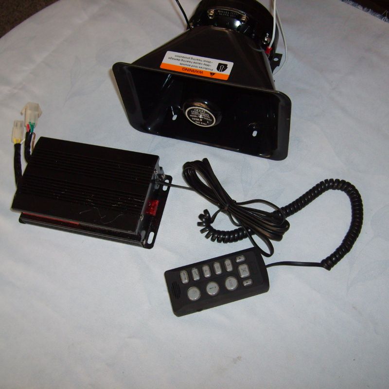 手柄式警报器 遥控100W警报喇叭 喊话喇叭 汽车喇叭