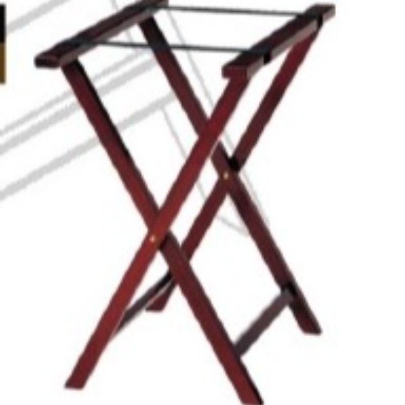 Redwood-colored luggage rack Specification image