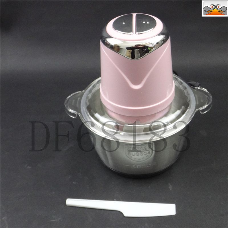 DF 2L大容量多功能电动切菜器 豆浆机调料架一体 家用厨房电器百货 实用切丝擦丝器 DF99698