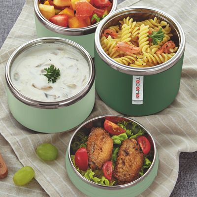 华美饭盒/不锈钢饭盒/多层多用饭盒产品图