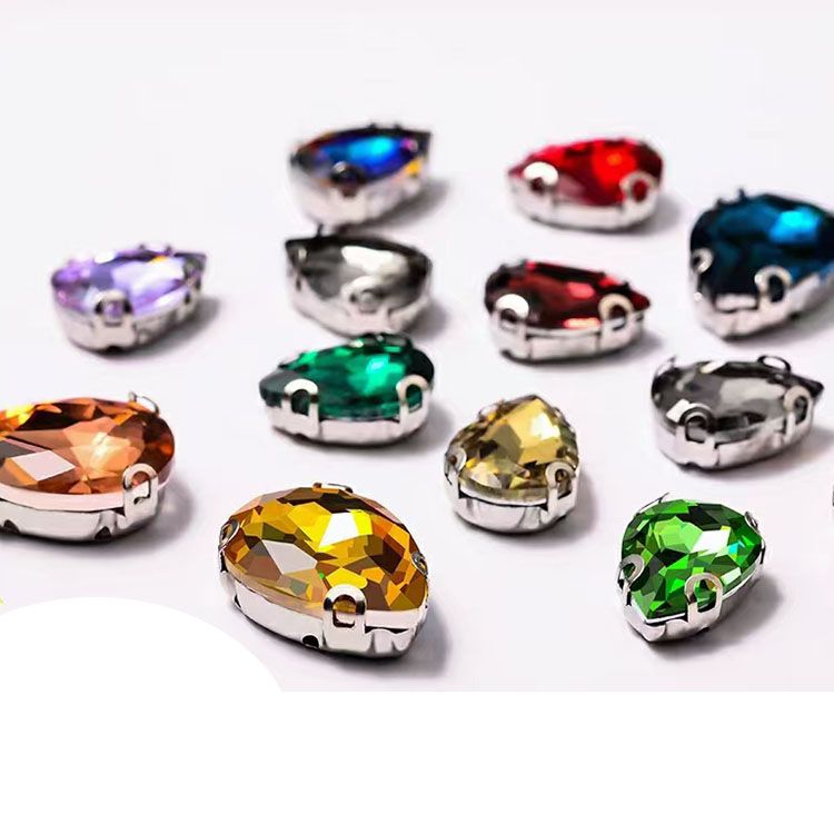 爪钻树脂钻亚克力钻纽扣产品图