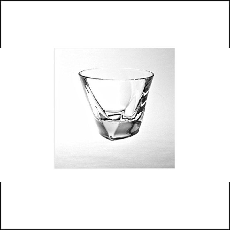 捷克进口水晶玻璃CRYSTAL HB铅水晶三角威士忌酒杯