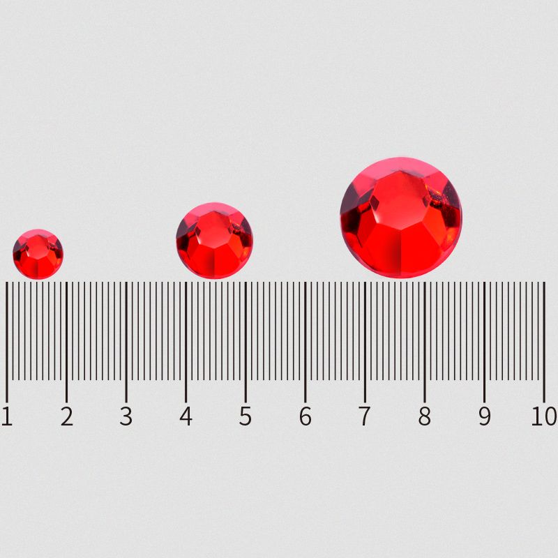 仿台压克力钻圆形平面八角贴片 魔法道具玩具佛具工艺品宝石贴