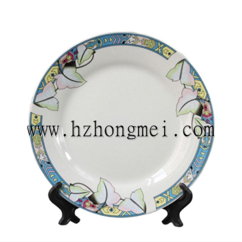 工艺品盘子印画 DIY定制瓷盘盘子印画 批发热转印盘子加工图片