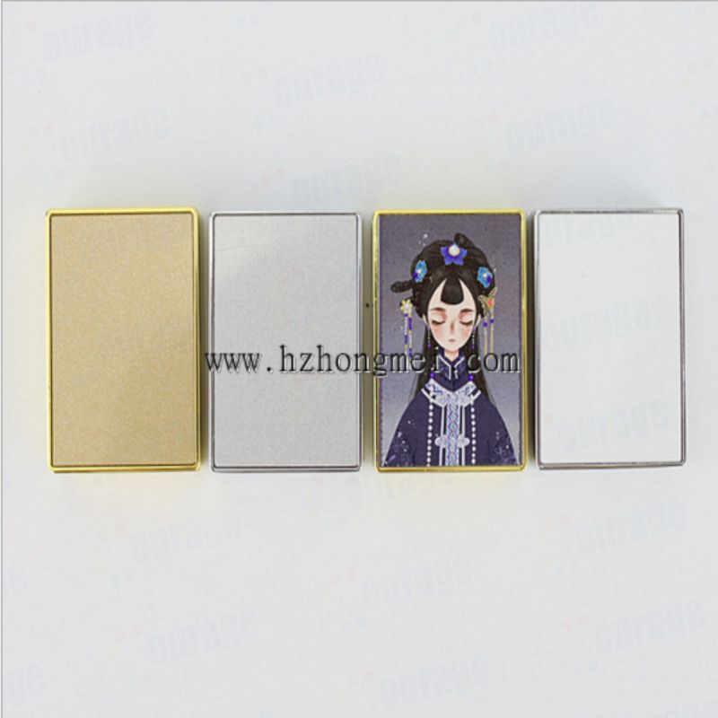 空白热转印打火机diy个性电圈充电防风直冲印图刻字打火机批发