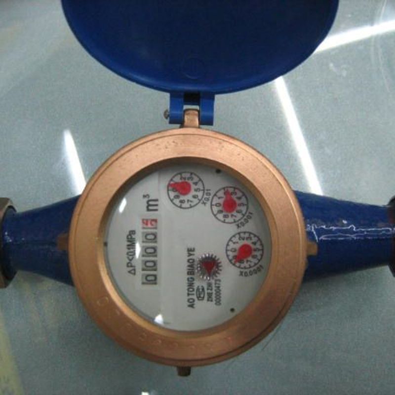 Water meter - large meter cover - iron water meter - wet water meter details Picture