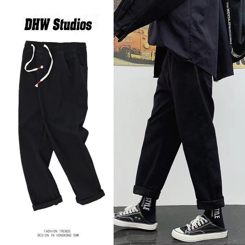 Fashionable work pants, with very comfortable fabric, cotton pants with super soft fleece. 5 details Picture
