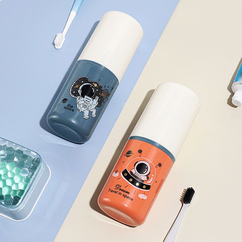 Fashionable travel washbasin cup, multi-functional brushing cup, toothbrush box, mouthwash cup, toothbrush storage box, portable set full figure