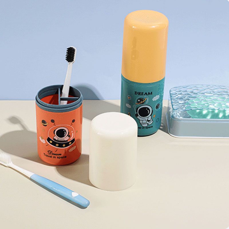 Fashionable travel washbasin cup, multi-functional brushing cup, toothbrush box, mouthwash cup, toothbrush storage box, portable set details Picture