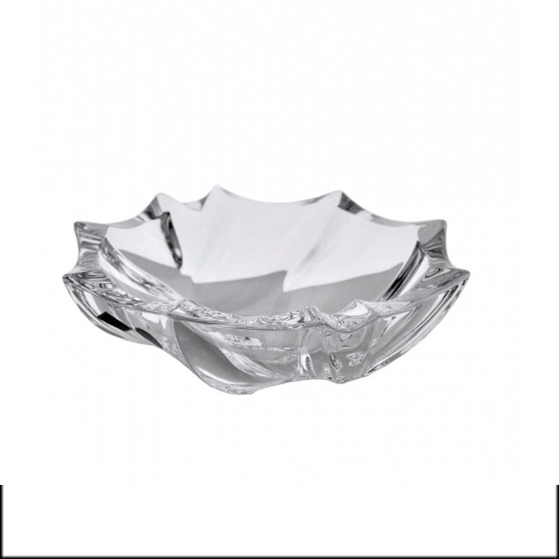 捷克进口水晶玻璃CRYSTAL HB铅水晶卡利普索烟灰缸