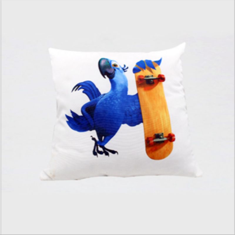 DIY空白抱枕套 热转印定制印图靠枕套 图案定制热转印空白枕套