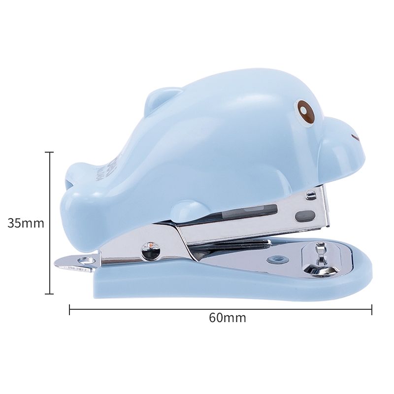 Deli 0454 Cartoon Mini Stapler Set (Mixed)(Unit) Specification image