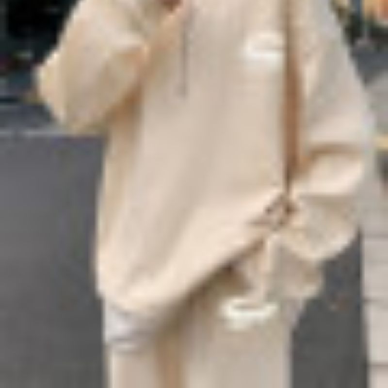 Autumn new trend Loose plus-size casual sport sweatshirt 17