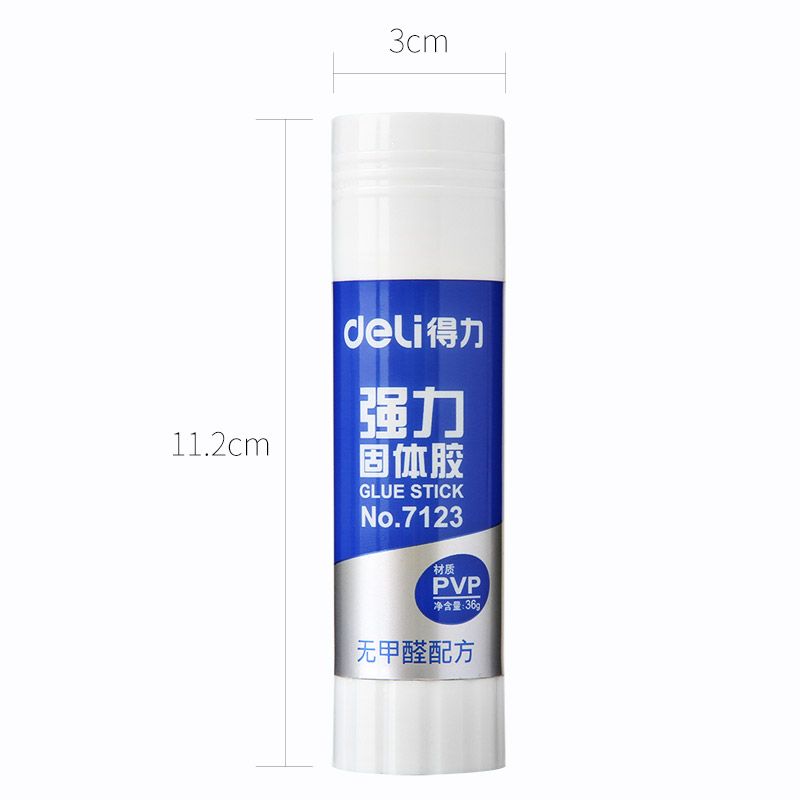 Deli 7123 Solid adhesive Specification image