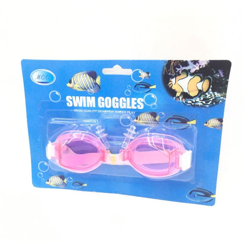 The manufacturer supplies low-priced children's card paper swimming goggles, waterproof swimming goggles and low-price swimming goggles for export Specification image
