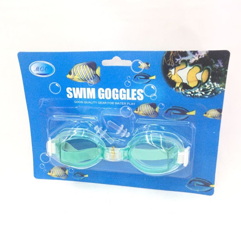 The manufacturer supplies low-priced children's card paper swimming goggles, waterproof swimming goggles and low-price swimming goggles for export details Picture