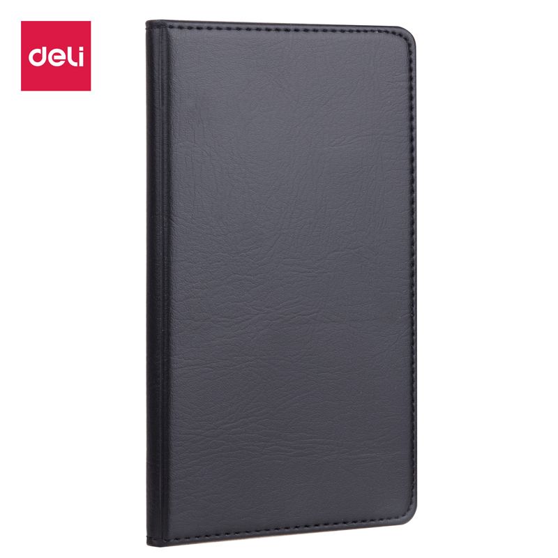 Deli 7903 leather notebook