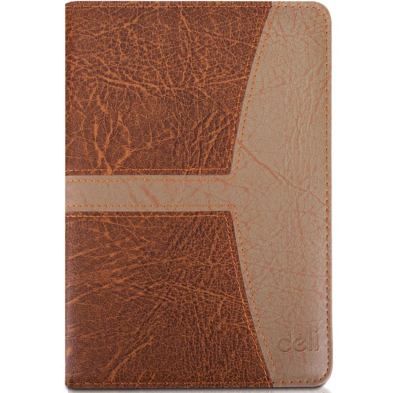 Deli 7921 leather notebook details Picture