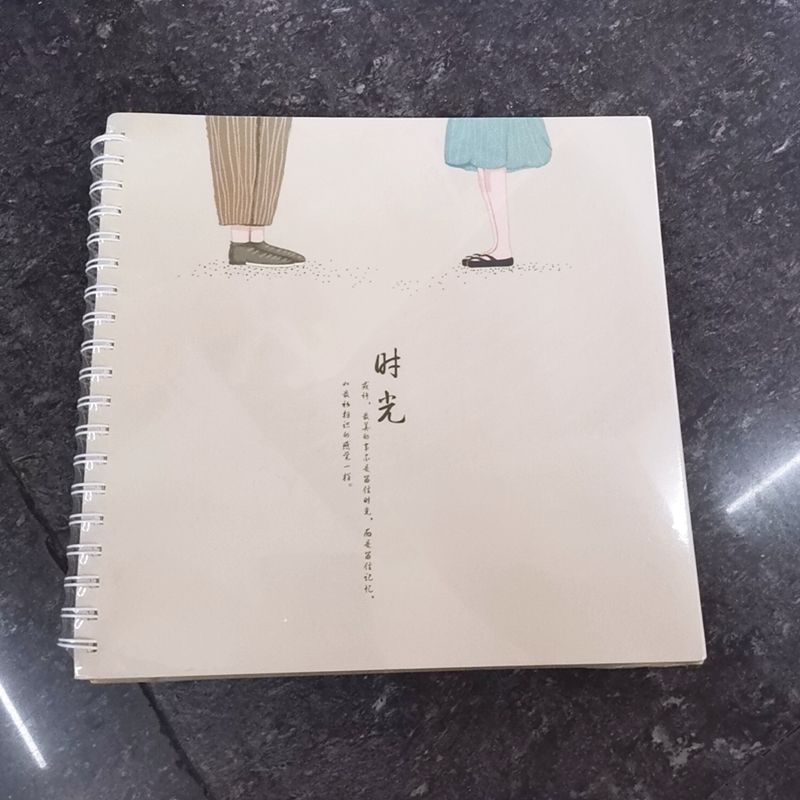Artistic style 520 sketch book wholesale 520 Quick sketch book for girls, simple student large drawing book, doodle hand-drawn book, time Specification image