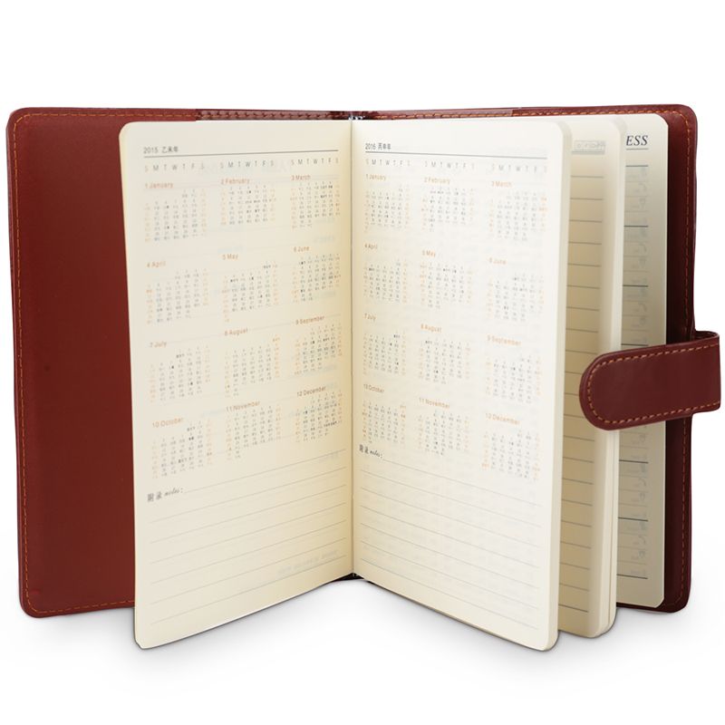 Deli 7946 leather notebook Specification image