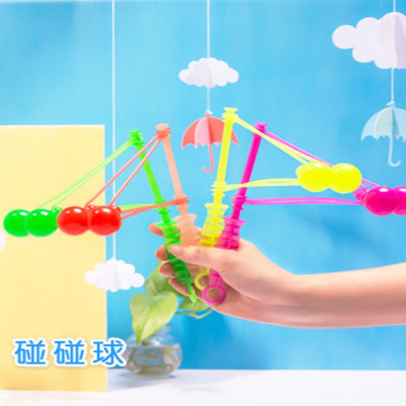 怀旧经典玩具碰碰球啪啪球 噼啪球 手摇乒乓球一元店怀旧小玩具