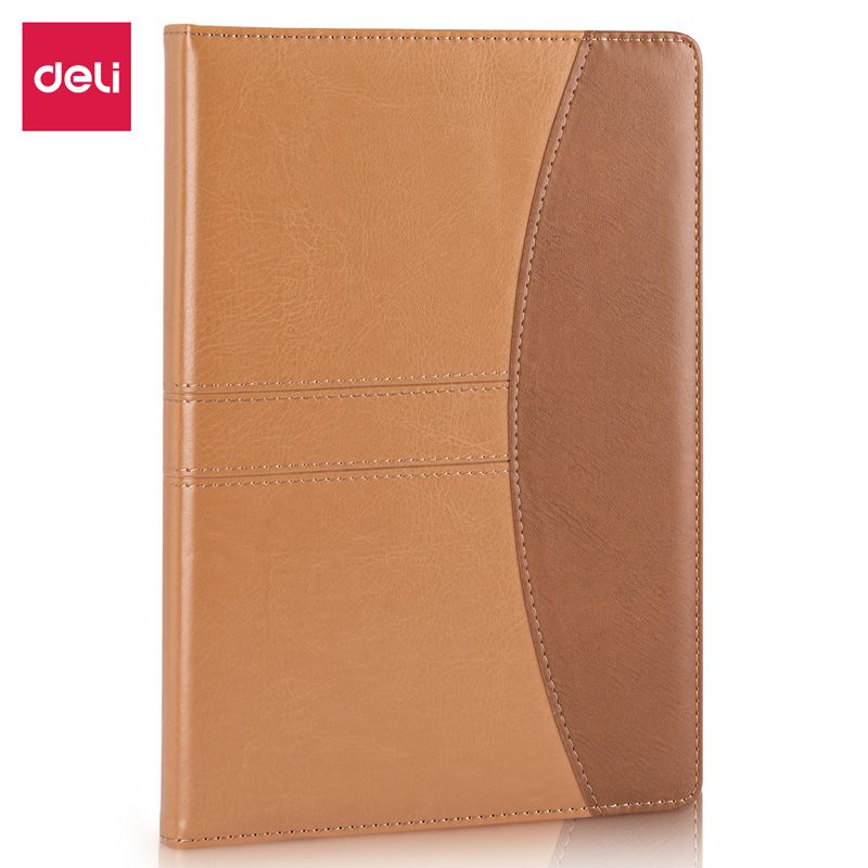 Deli 7920 leather notebook