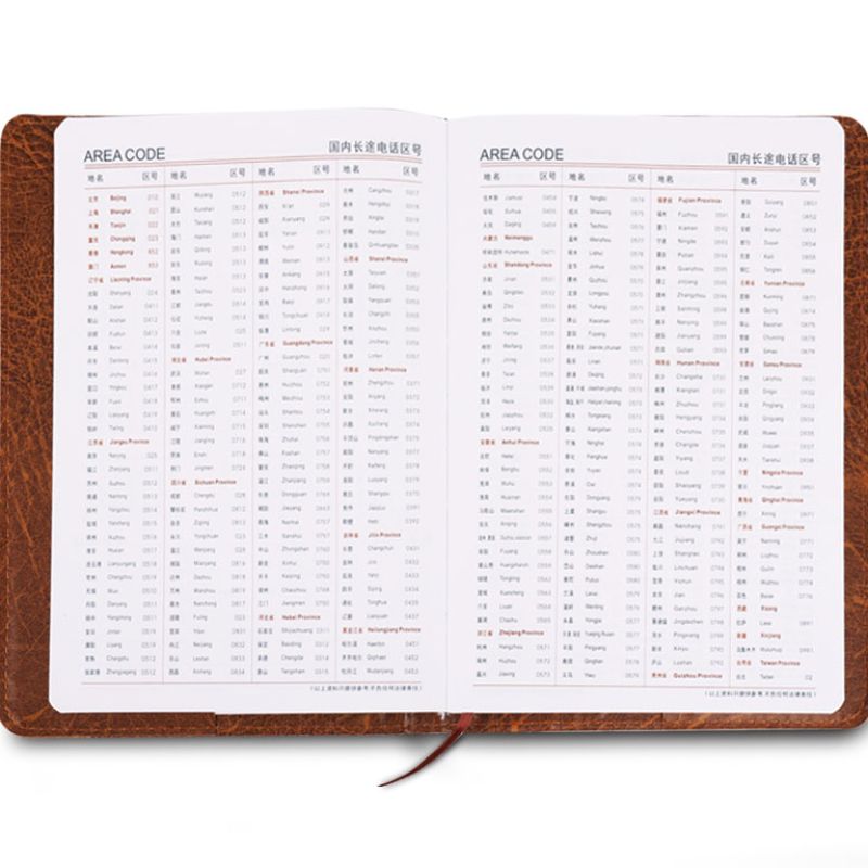 Deli 7921 leather notebook Application Scenario