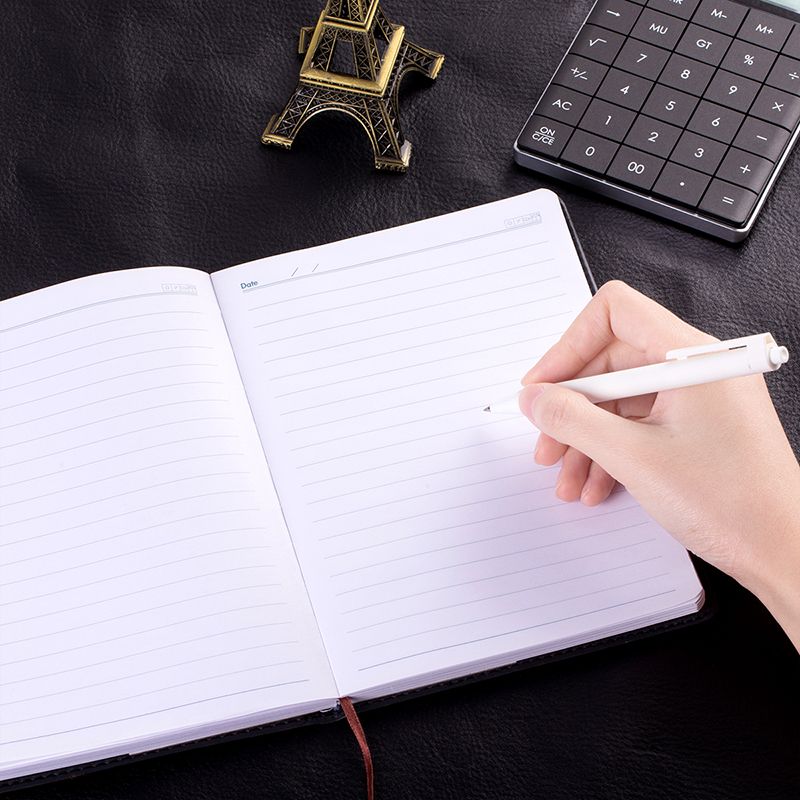 Deli 7911 leather notebook Item Picture