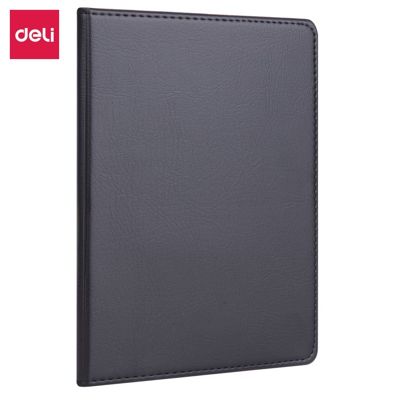 Deli 7901 leather notebook
