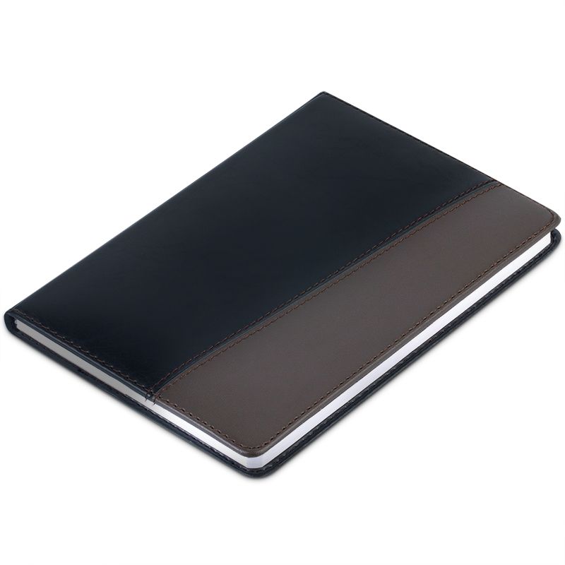 Deli 7911 leather notebook details Picture