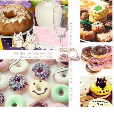 Nine-hole mini doughnut machine, commercial electric nine-compartment muffin machine, crispy pastry machine, cartoon pastry machine details Picture