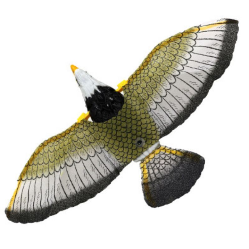仿真提线鹦鹉鸟能飞会叫的飞鸟老鹰发光发声电动掉线飞鹰动物玩具详情图3