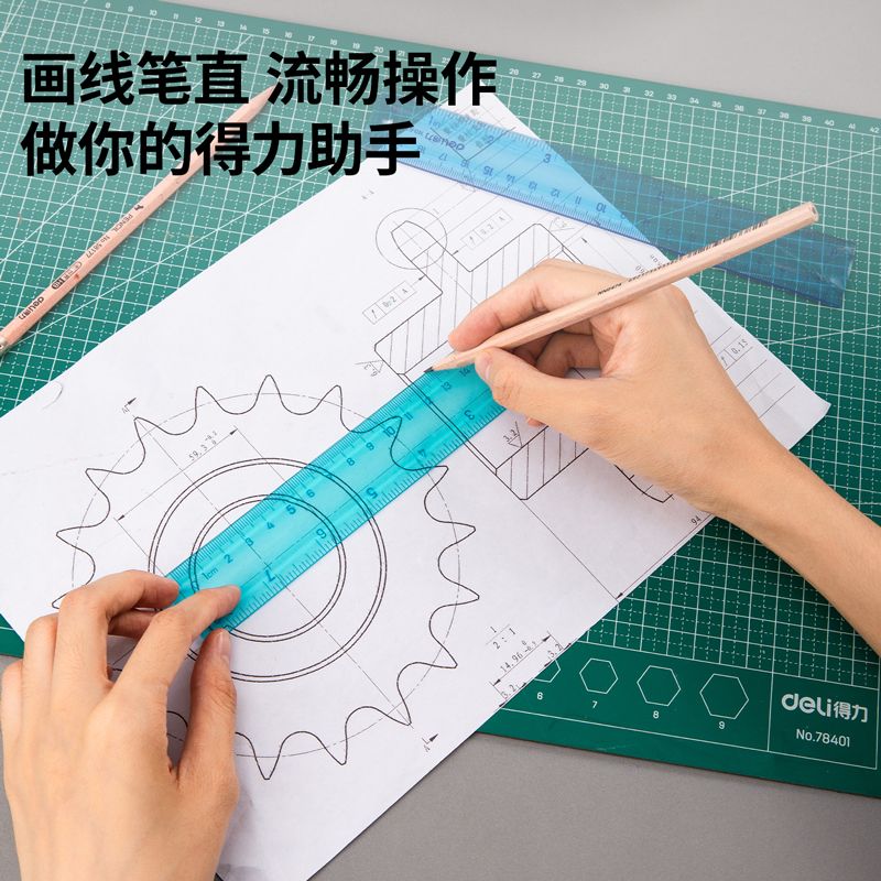 Deli 6208 flexible ruler Application Scenario