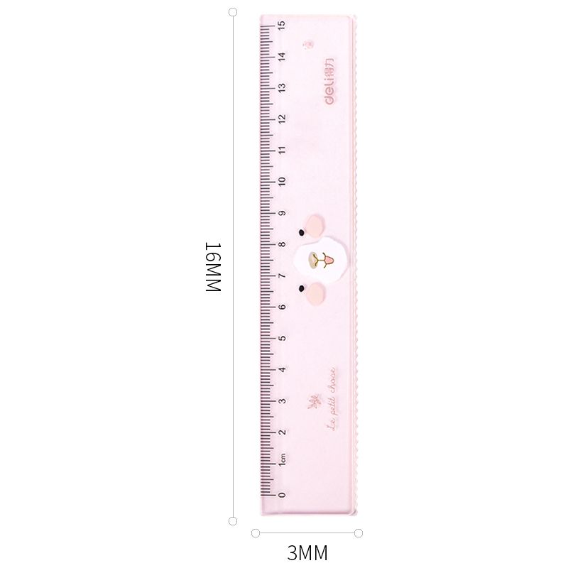 Deli 71986 set of rulers Specification image