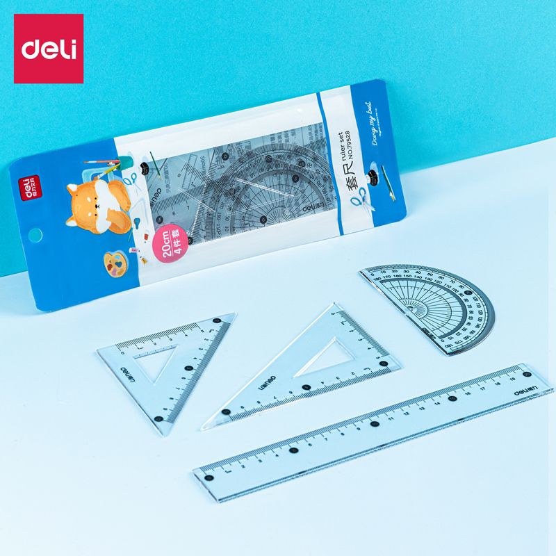 Deli 79528 self-sealing bag ruler