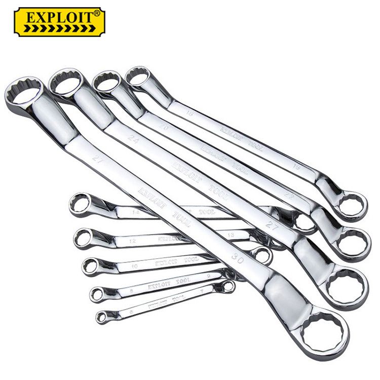 Double offset ring wrench Size8-9 mm