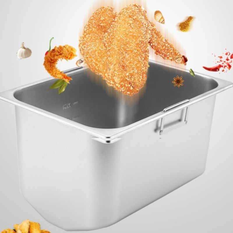 电炸炉/双缸双筛/油炸炉锅产品图
