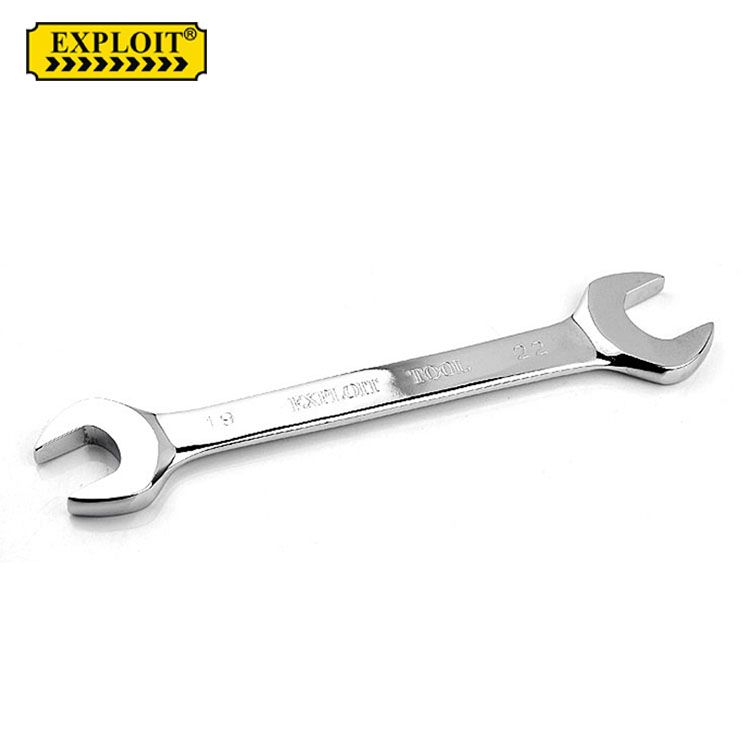 Mirror polished double-ended open-end wrench	Size13-16  mm