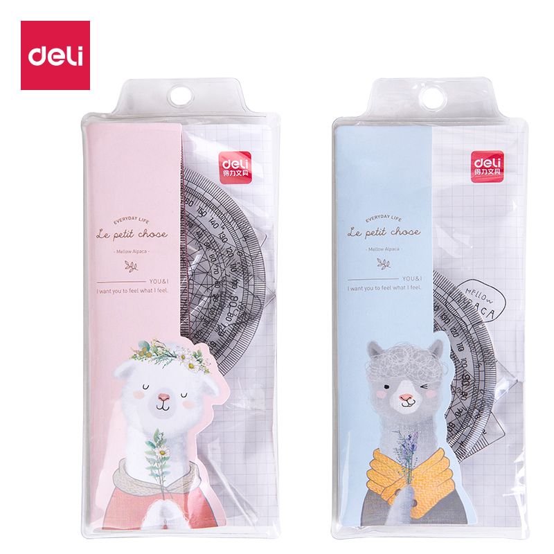 Deli 71986 set of rulers