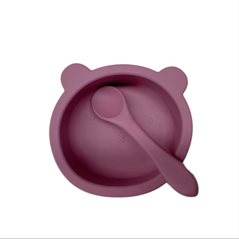 Silicone suction cup baby food bowl Item Picture