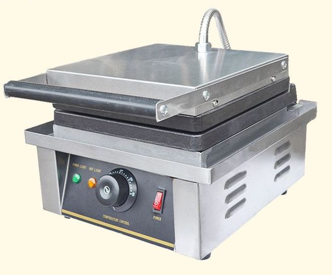 Square waffle oven grid pancake double-sided heating non-stick pan pancake machine details Picture