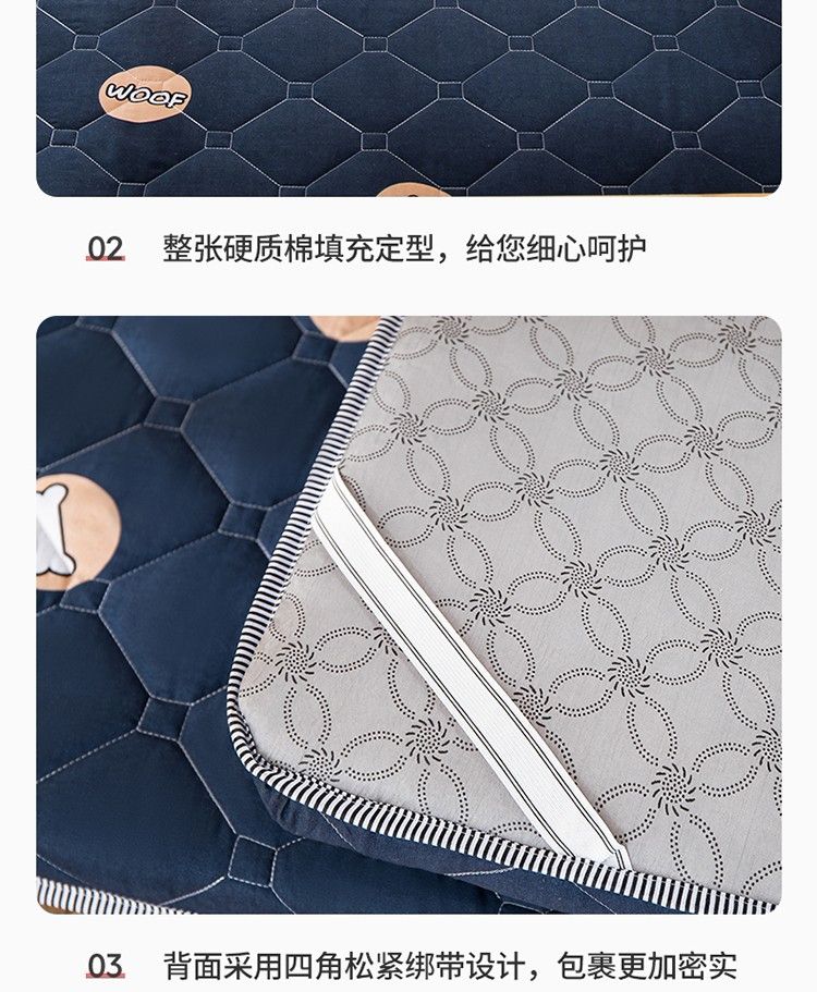学生宿舍单人床垫防水榻米床垫软折叠地铺睡垫懒人床地垫家用垫子详情13