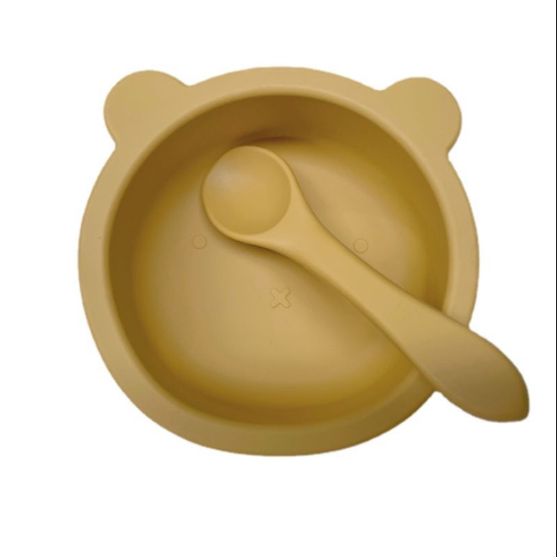 Silicone suction cup baby food bowl Specification image