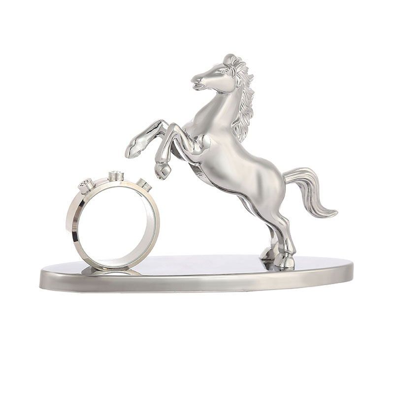 香水摆件/马到成功/金钱豹白底实物图