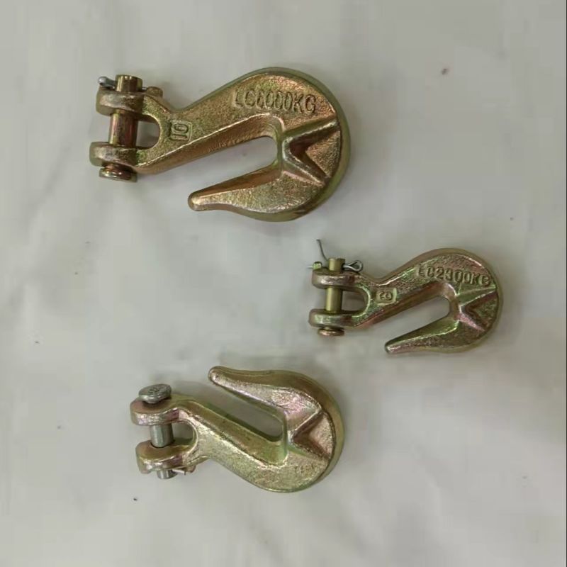 Australian-style sheep horn grab hook, American-style carbon steel die forging electro-galvanized sheep horn grab hook, forged Marine American-style grab hook, 6MM Application Scenario