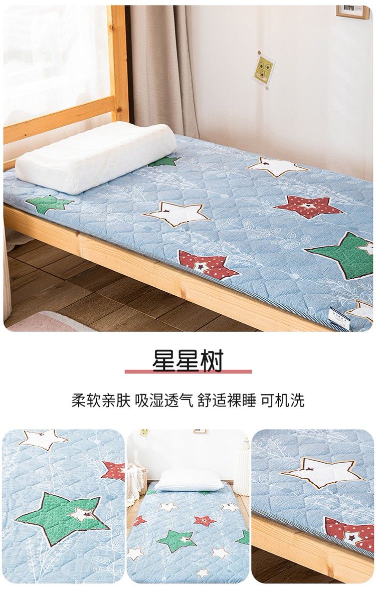学生宿舍单人床垫防水榻米床垫软折叠地铺睡垫懒人床地垫家用垫子详情21